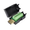 Oiyagai 1pc HDMI Adapter HDMI Connection Solderless Welding Adapter
