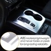 Heutamo Center Console Gear Shift Cup Holder Panel Trim Cover