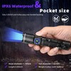 DARKBEAM 365nm UV Flashlight Black Light with Filter, Powerful Blacklight