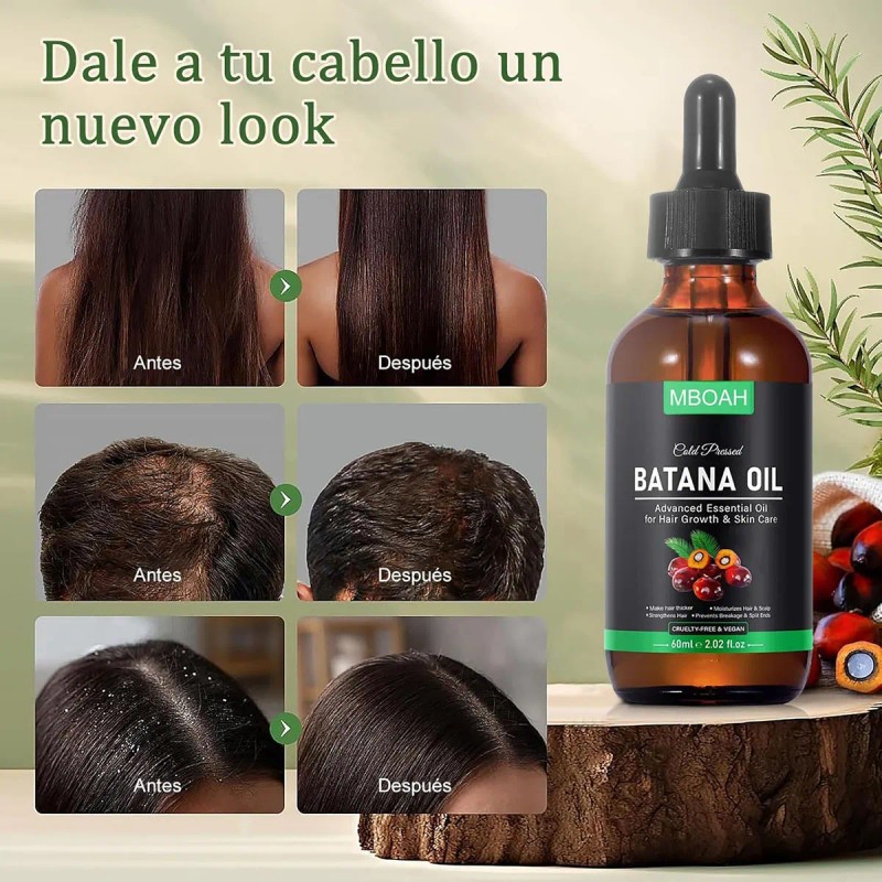 Aceite De Batana For El Crecimiento Del Cabello Con