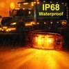 PSDRIQQ LED Trailer Lights Kit Front Rear Side Marker Clearance
