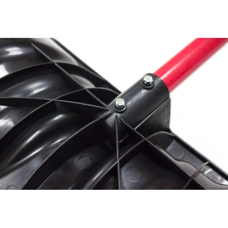 Bully Tools Snow Shovel with Fiberglass D-Grip – Heavy Duty