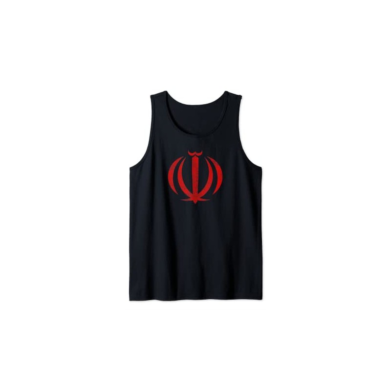 IRAN EMBLEM IRANIAN FLAG TEHRAN PERSIAN PRIDE Tank Top