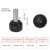 sourcing map 20pcs Knurled Clamping Knobs Thumb Screws M6 x