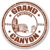 2 x Grand Canyon Arizona USA Vinyl Sticker Bike Laptop