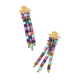 Kendra Scott Bree Statement Earrings, One Size, Brass