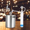 CO2 Mini Gas Regulator 0-90PSI Pressure Gauge with 5/16in Gas