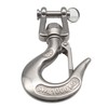 316 Stainless Steel Clevis Slip Hook with Swivel Lifting and