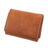 Boosters Pueblo Wallet, Leather, Thin Trifold Wallet, Mini Wallet, cognac