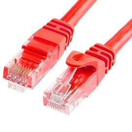 Astrotek CAT6 Premium RJ45 Ethernet Network LAN UTP Patch Cord, Red, 0.5 Meter