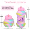 Botella de agua plegable, Botellas de Agua Plegables de Silicona