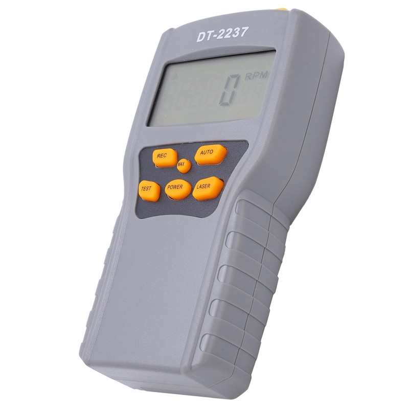 Laser Tachometer 2Gear NonContact LCD Digital Display HighAccuracy Speed Measuring