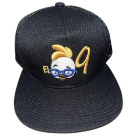 J&V Custom Apparel 09 Chapizza, Chicken Little, El Nini, Gorra Negra SnapBack Black