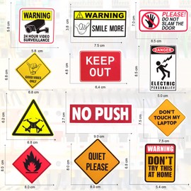 Aufkleber Vsco Gefahr Sicherheit Warnung Aufkleber Auto Motorrad Aufkleber für Laptop Laptop Auto Aufkleber