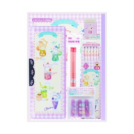 Sunstar Stationery Chiikawa S4724062 Stationery Set, New Entrance Supplies, Characters for New School Entrances