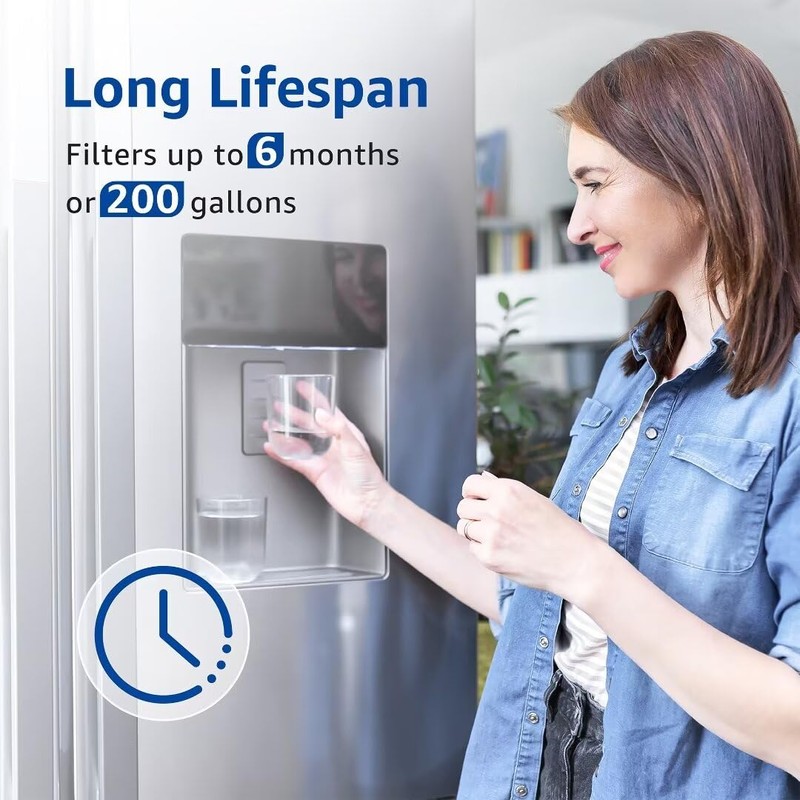 WF3CB Replacement Water Filter, Compatible with Frigidaire WF3CB, Pure Source