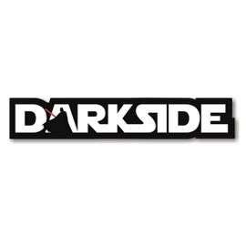 EppoBrand Dark Side Darth Vader Vinyl Decal Sticker Car Tuning Window Bumper 15 x 3 cm Pack of 3