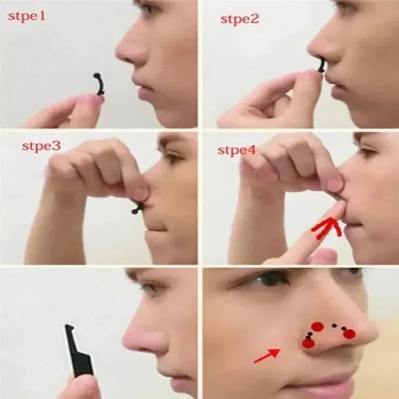 Respingador Nasal Corrector De Nariz 3 Pares 1 Ch, 1