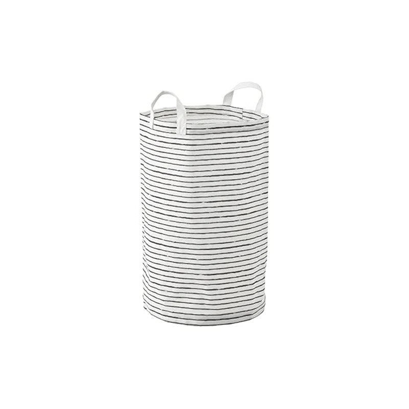 Ikea KLUNKA Laundry bag, 60 l [white/black]