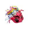 12 Antifaces Metalicos Plastico Antifaz Fiest