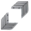 Merriway BH07434 (30 Pcs) Right Angle Corner Brace Bracket Fastener