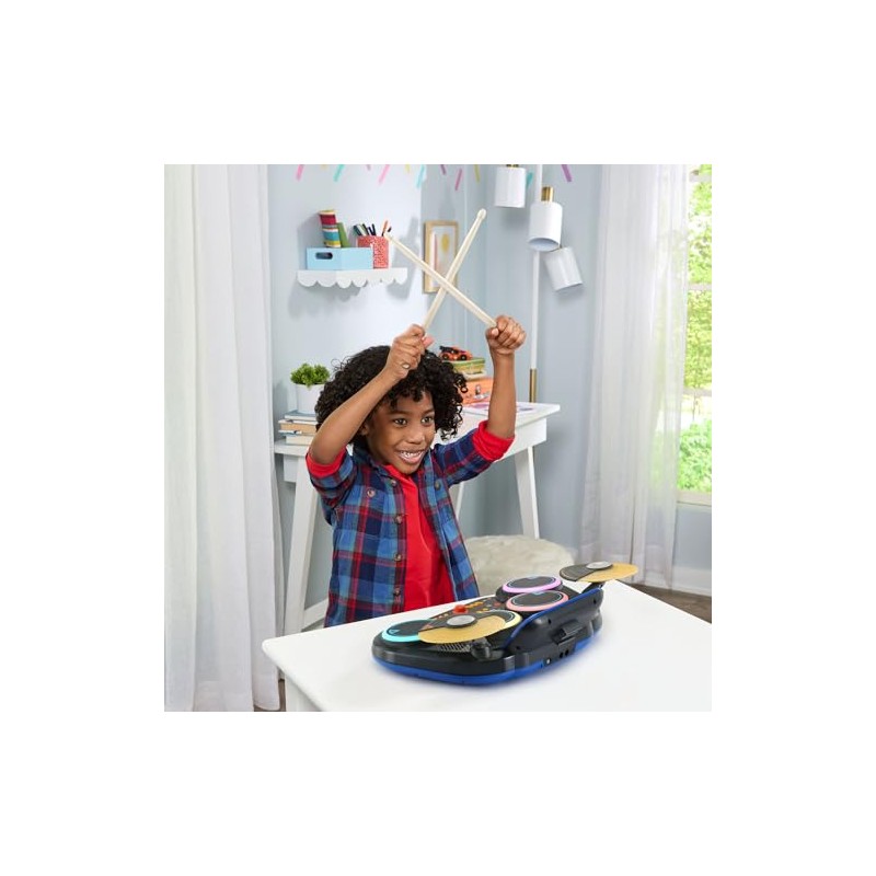 VTech Kidi Star - Almohadilla de tambor, negra