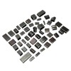 55Pcs Hollow Punch Cutter High Carbon Steel Rich Sizes Box
