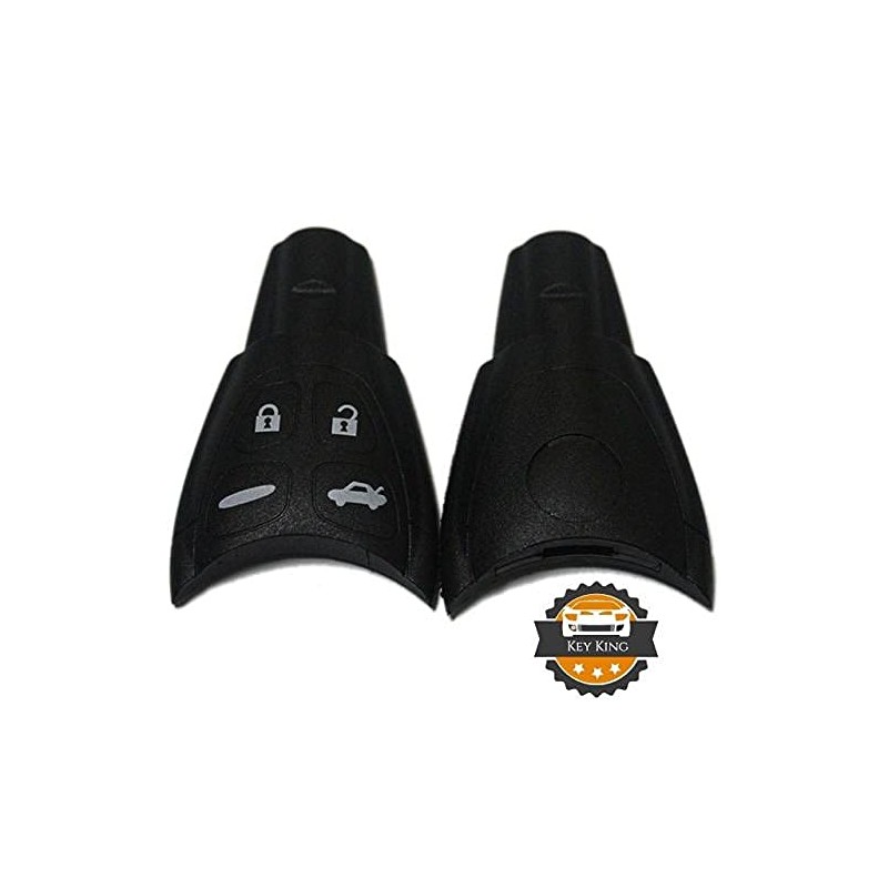 Car Remote Smart Key 4-Button Fob Cover Rubber Shell For