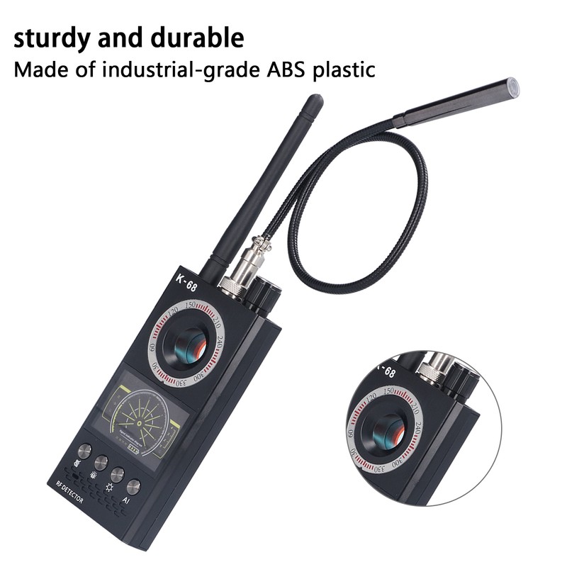 Concealed Camera Detector Finder Privacy Protector ABS Signal Electronic Tracker