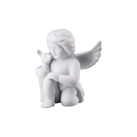 Rosenthal Angel Medium White Matt Angel with Bambi