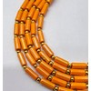 1 Strand Orange Italian Coral 18 Pieces Approx Beads Size
