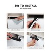 BaiNong 5 Pack Adhesive Cabinet pulls 6 inch Stick on