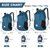 4Monster Ultralight Daypack Small Hiking Backpack Foldable Backpack Outdoor Water