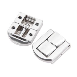VOANZO Chest Lock Latch Box Closure Stainless Steel Clasp for Wooden Boxes Tool Box Pack of 10