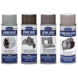 Eastwood Spray Gray Detail Gray Aluma Blast Stainless Steel Detail Paint Kit