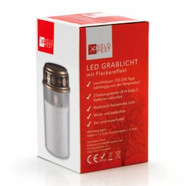 Kelopest LED Grave Light with Stickers