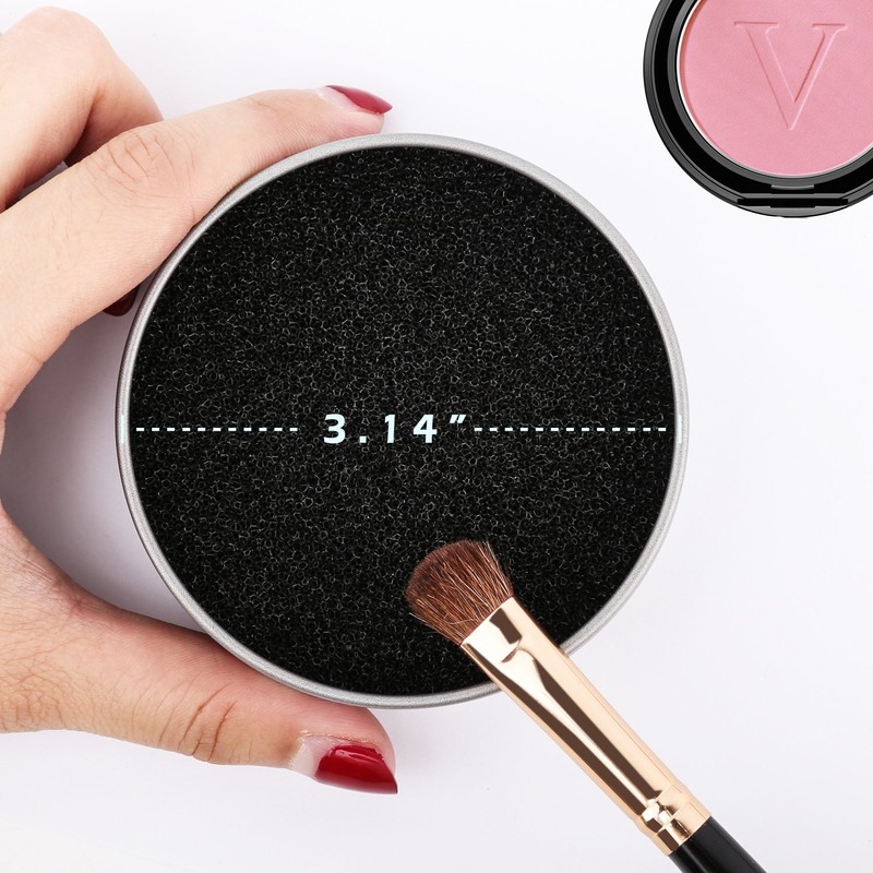 Luxspire Makeup Brush Cleaner Quick Wash Sponge Remover Color From