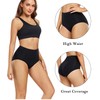wirarpa Women's Cotton Postpartum Underwear High Waisted Ladies Panties Full
