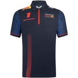 Castore Red Bull Racing F1 Men's 2023 Max Verstappen Team Polo Shirt - L