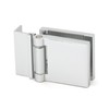FHC JMH1LCH L-Mount Universal Hinge for 1/4" Glass - Polished