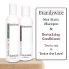 Brandywine Hair Cleaner Conditioner Set 2 Pack Non Static Shampoo