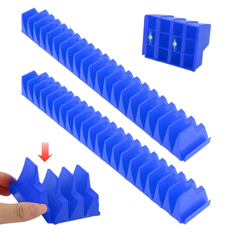 Wrench Organizer for 40 Wrenches, Improving Efficiency Magnetic Wrench Holder,
