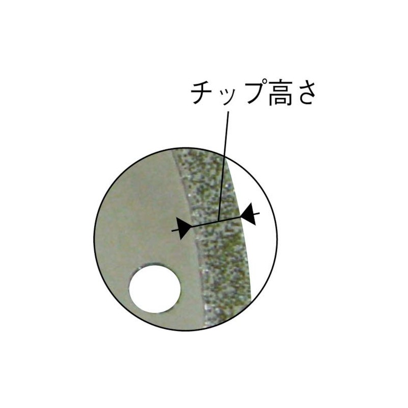 Omi Industry DDP-105 Electrodeposited Diamond Cut Saw for PVC Pipe