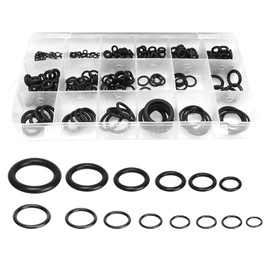 Rubber O Ring Kit，15 Sizes O-Ring Assortment Sealing Kit for Plumbing Automotive and Faucet Repair （270 Pcs）