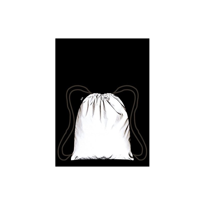 LOQI REFLECTIVE Silver Backpack