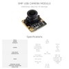Waveshare IMX335 5MP USB Camera (B), Compatible with Raspberry Pi