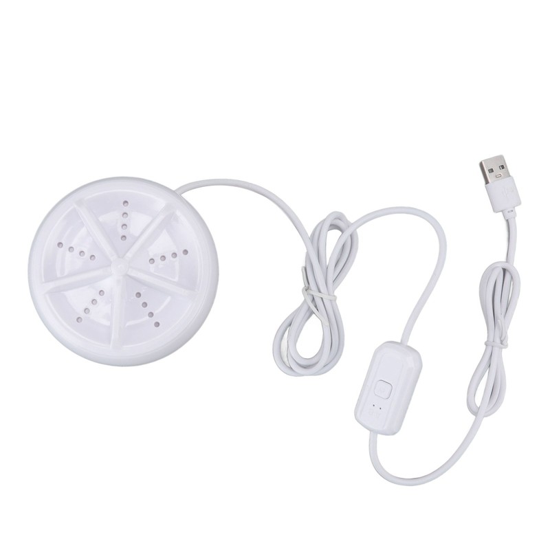 Mini Washing Machine Ultrasonic Low Noise USB Powered Portable Washer