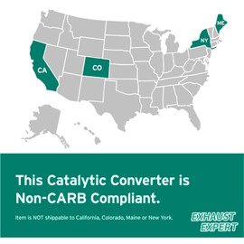 SAROTIN Front&Rear Catalytic Converter Set For 2007-2008 Chrysler Pacifica 4.0L EPA