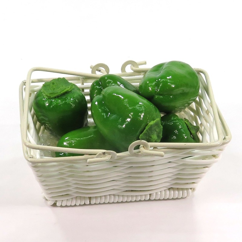 Food Sample Key Holder and eating and Mini Bell Peppers