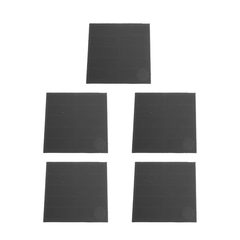 5PCS Mini Solar Panels 1W 55mm Monocrystalline Silicon DIY Solar